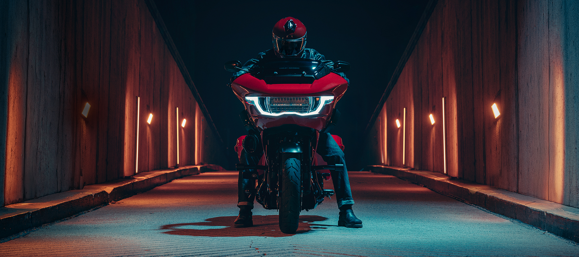 2025 CVO Road Glide ST motorcycle riding shot