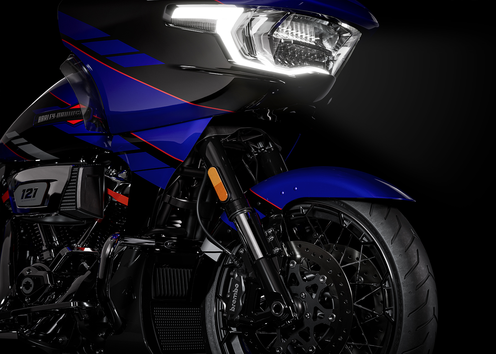 2025 CVO Road Glide Front Forks