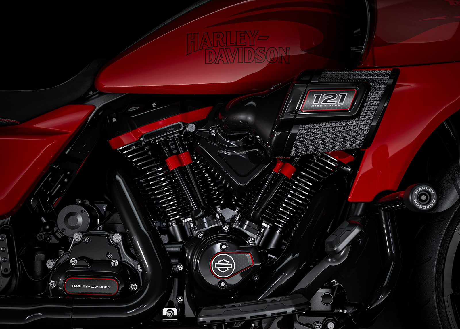 2025 CVO Road Glide ST motorcycle engine