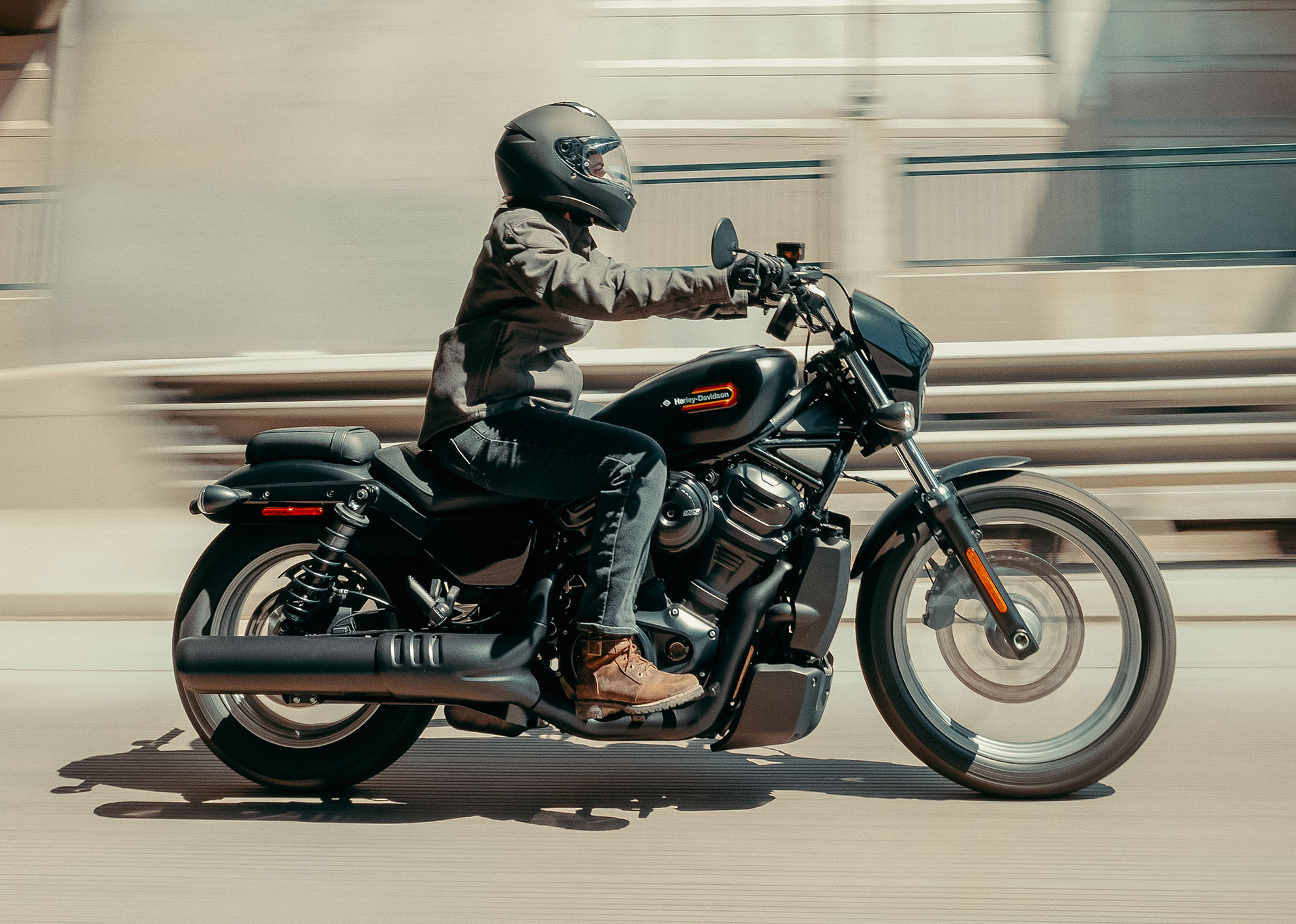 2025 Nightster Special motorcycle riding shot