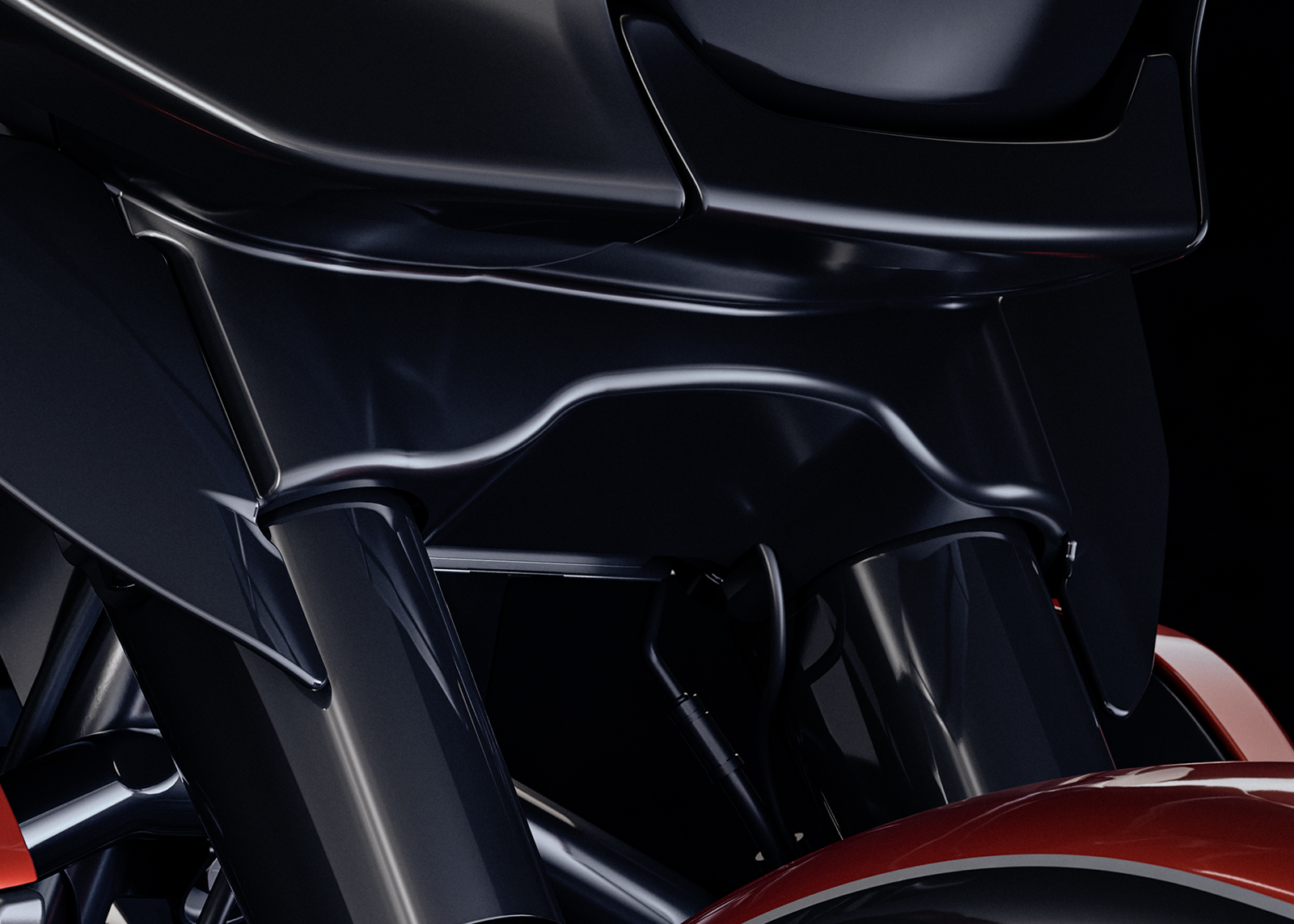 2025 Street Glide Ultra motorcycle fairing skirt