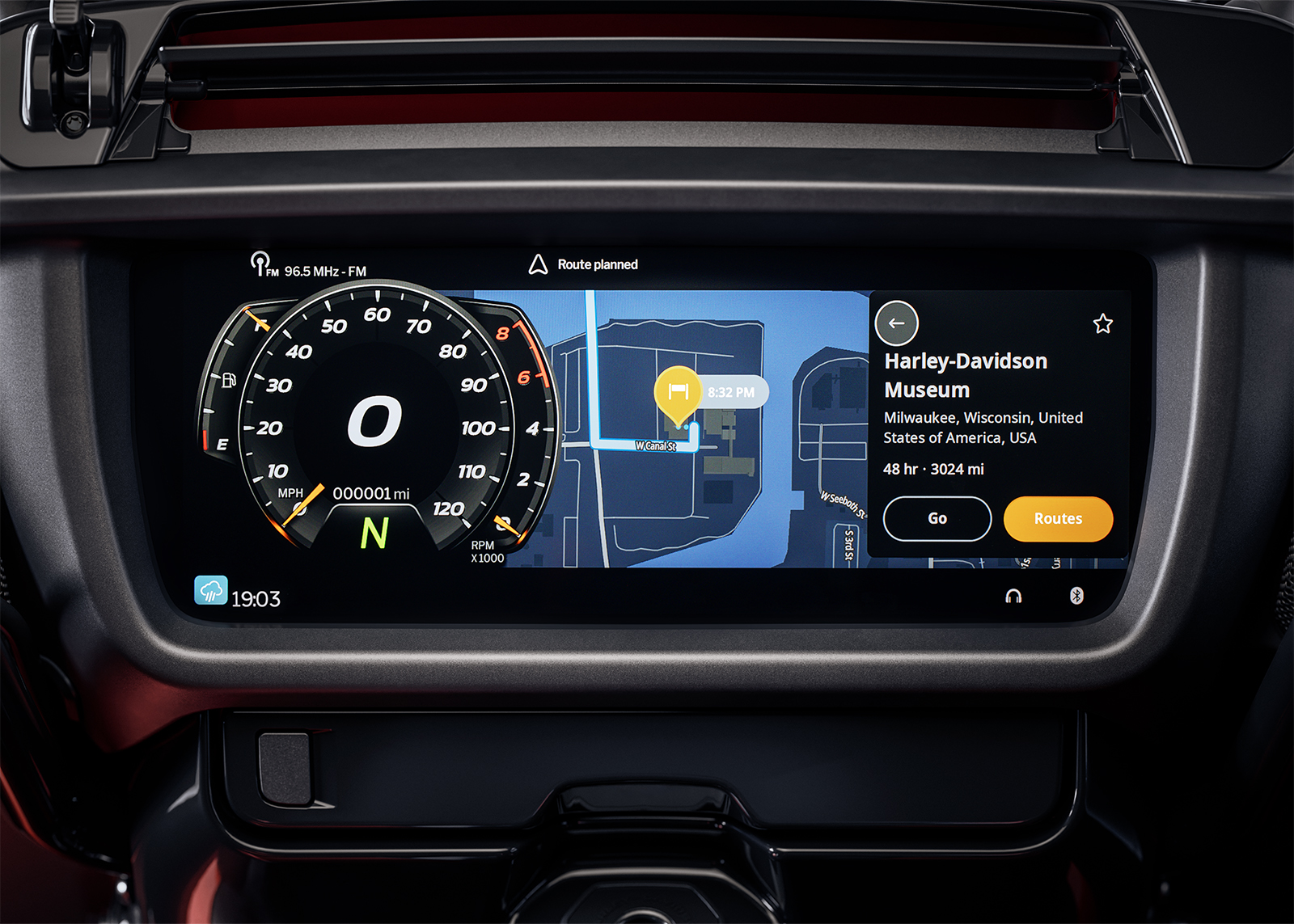 2025 Street Glide Ultra Motorcylce Navigation