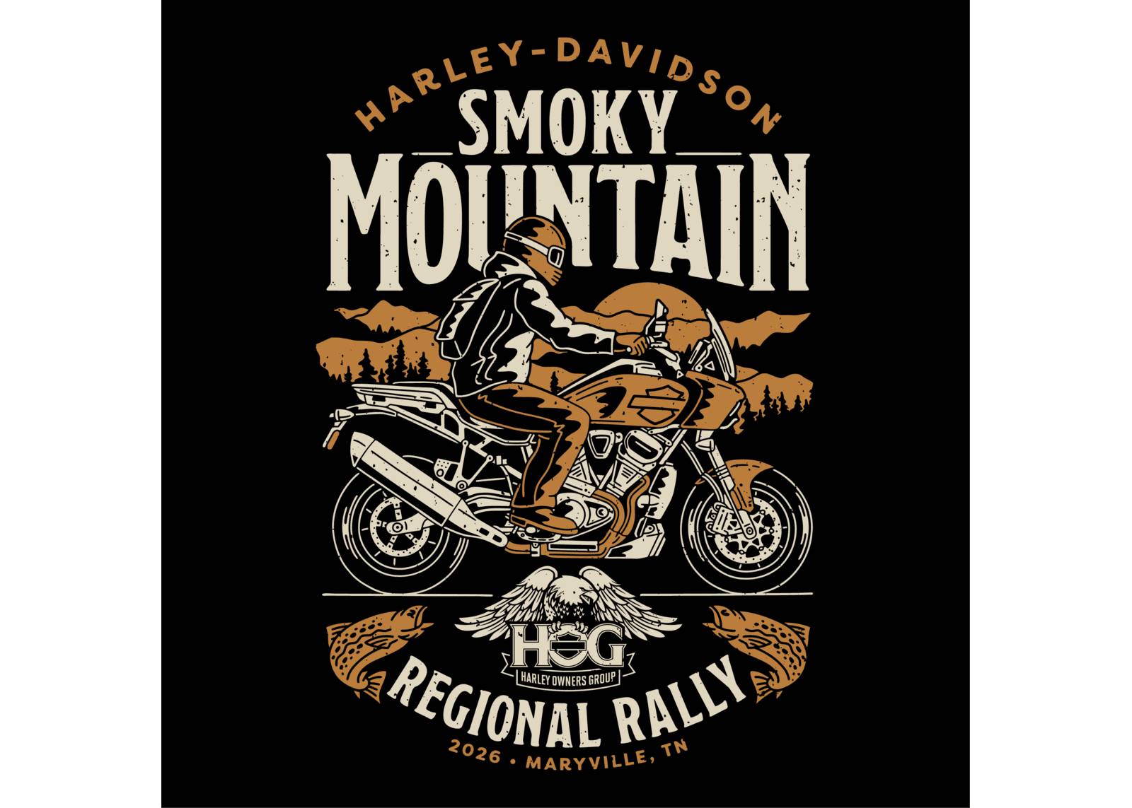 Smoky Mountain H.O.G. Rally Banner